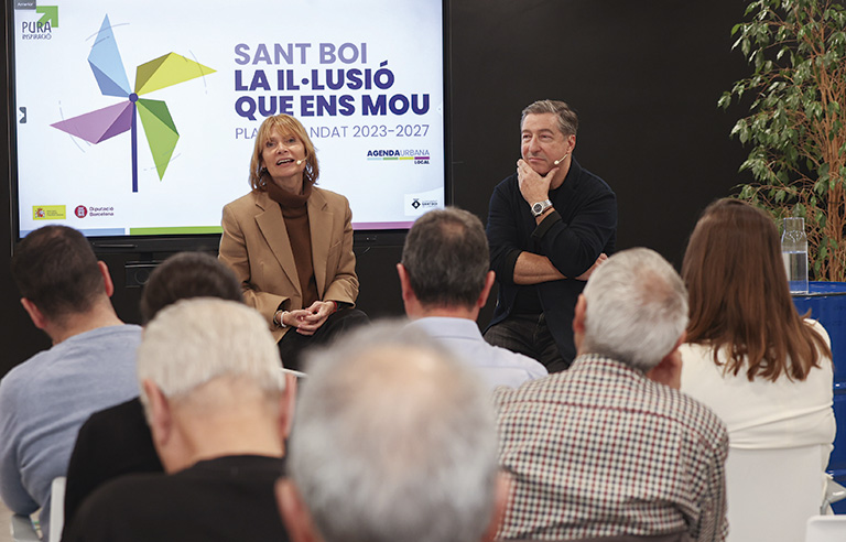 Jornada participativa 'La il·lusió que ens mou', amb l'alcaldessa Lluïsa Moret i el xef Joan Roca com a convidat