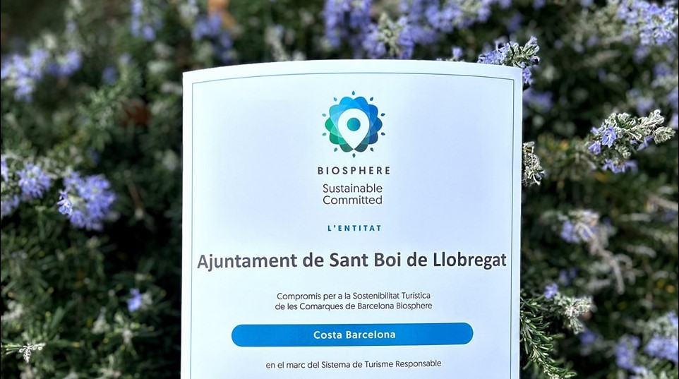 Distinció Biosphere de l'Ajuntament de Sant Boi