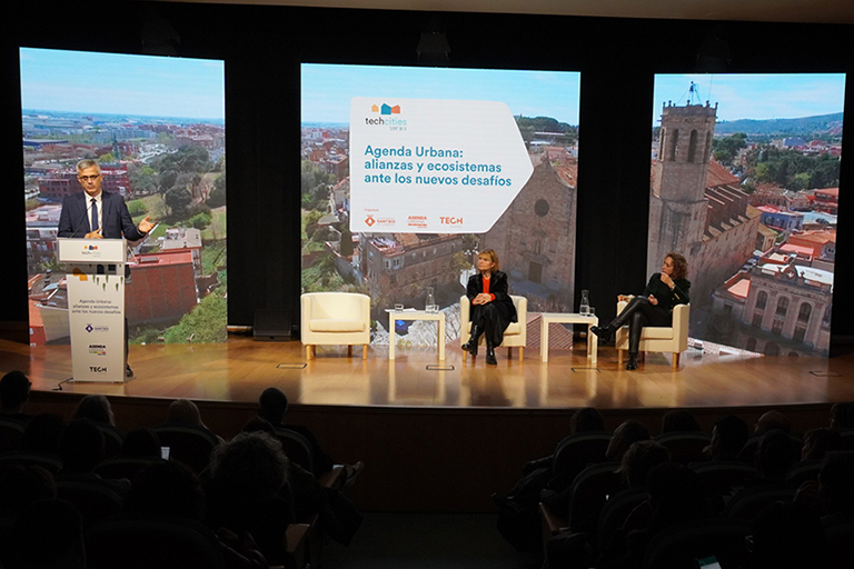 Acte d'institucional d'obertura del congrés Techcities Sant Boi 2024