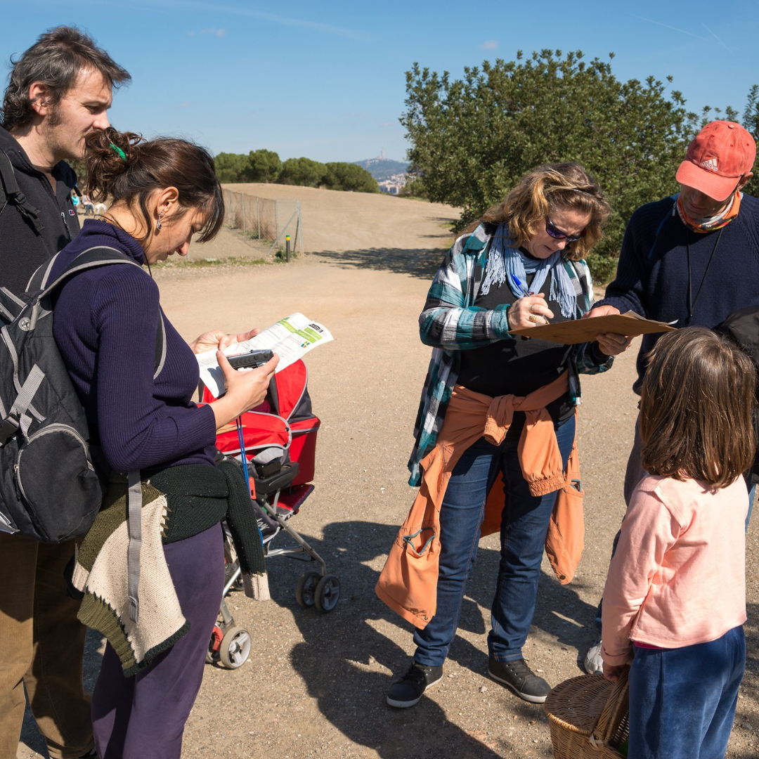 Activitat Geocaching amb GPS