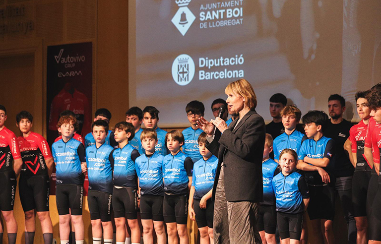 Presentació d’equips Del Club Ciclista Sant Boi