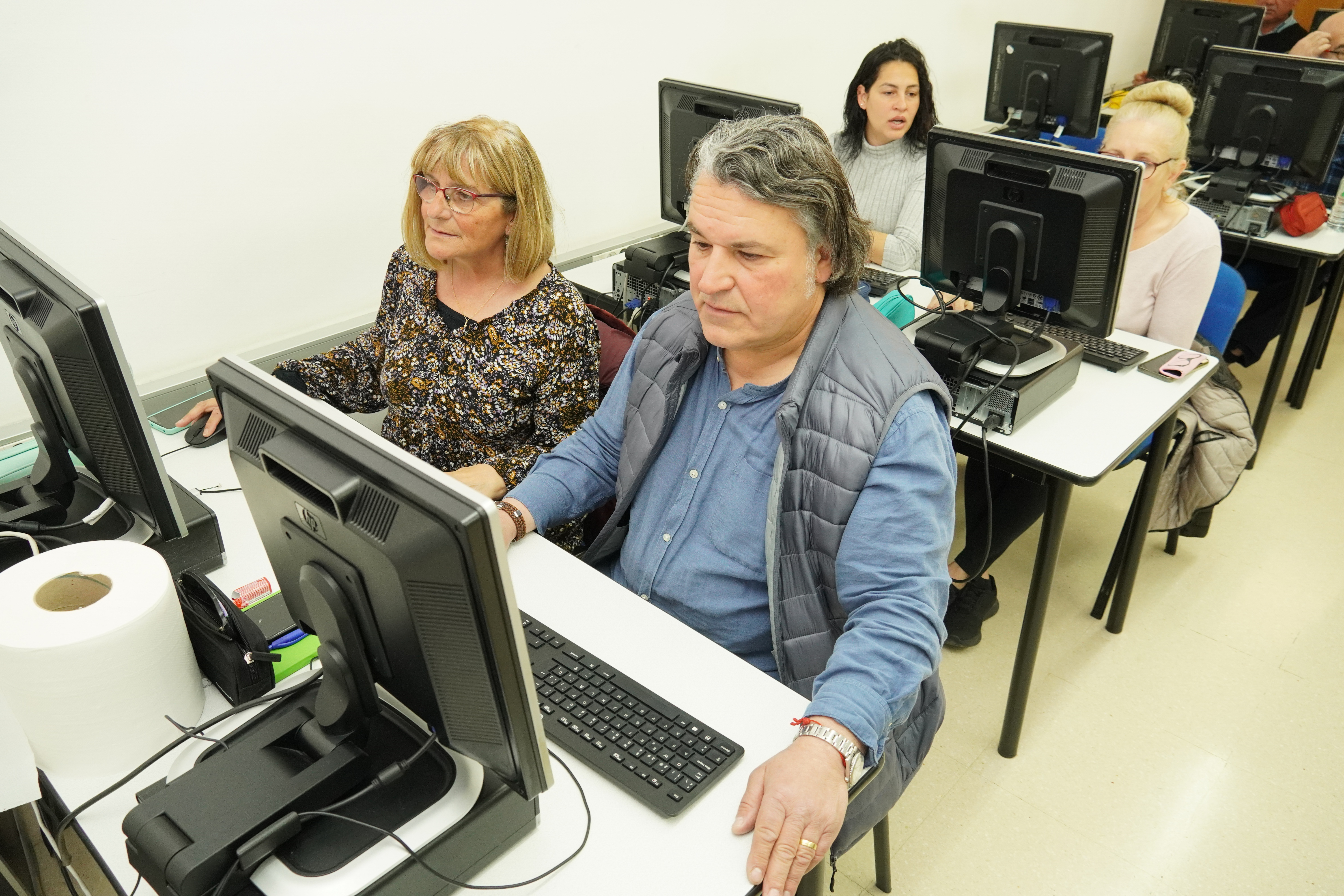 Una aula durant una sessió formativa