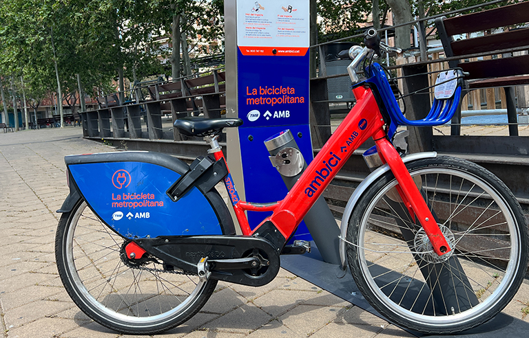 Sant Boi té 13 estacions de l'AMBici