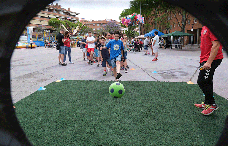 jocs a la plaça