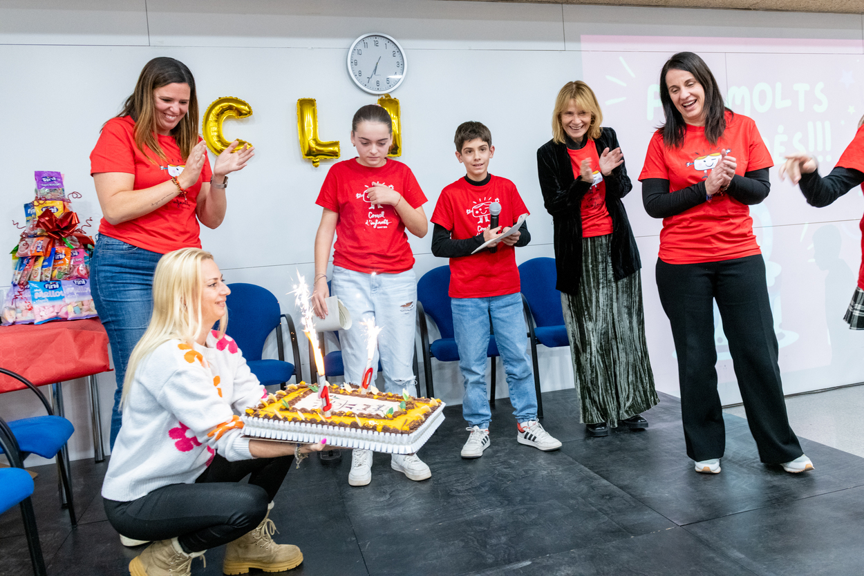 Tarta per celebrar el 10è aniversari