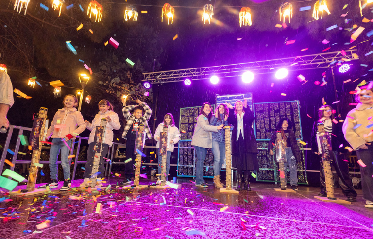 Encesa de llums a Marianao