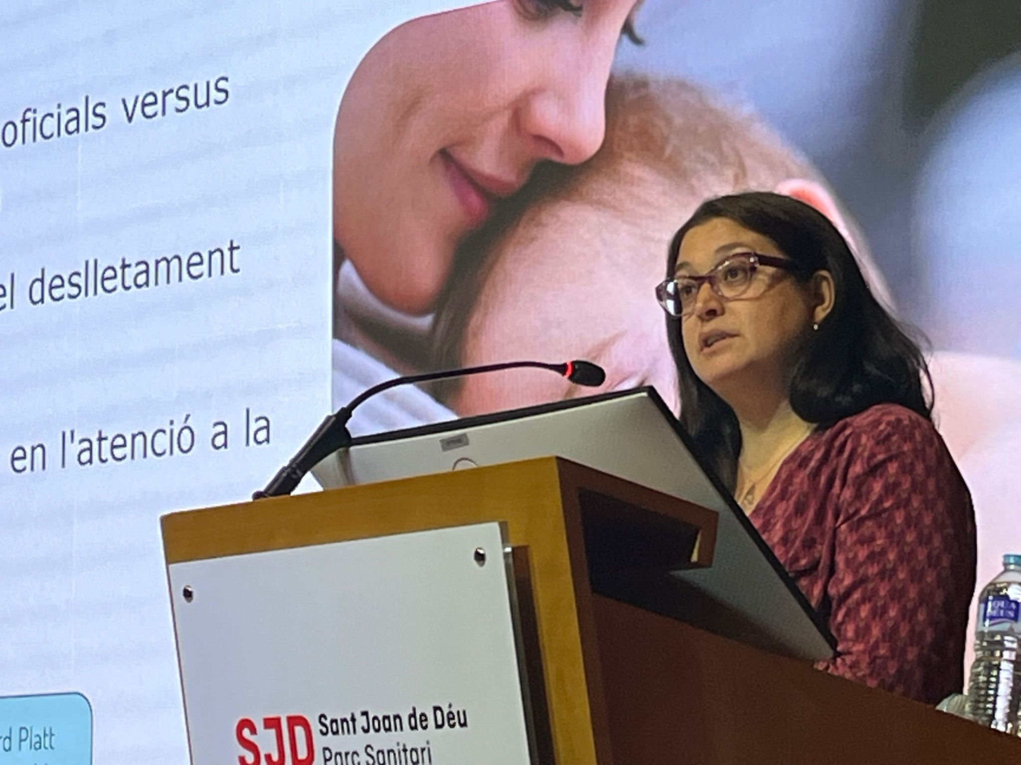 Alba Padró, experta en lactància materna