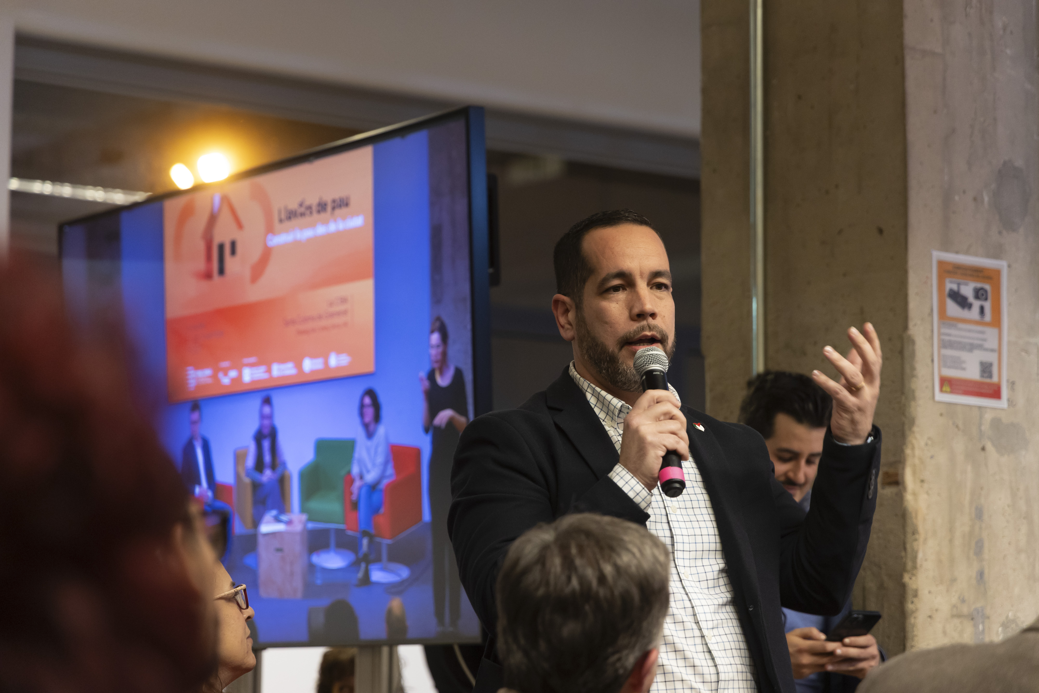 Alex Perez a la Jornada Municipis llavors de pau