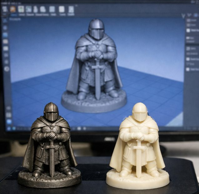 Impressió 3D de resina (SLA) i escàner 3D