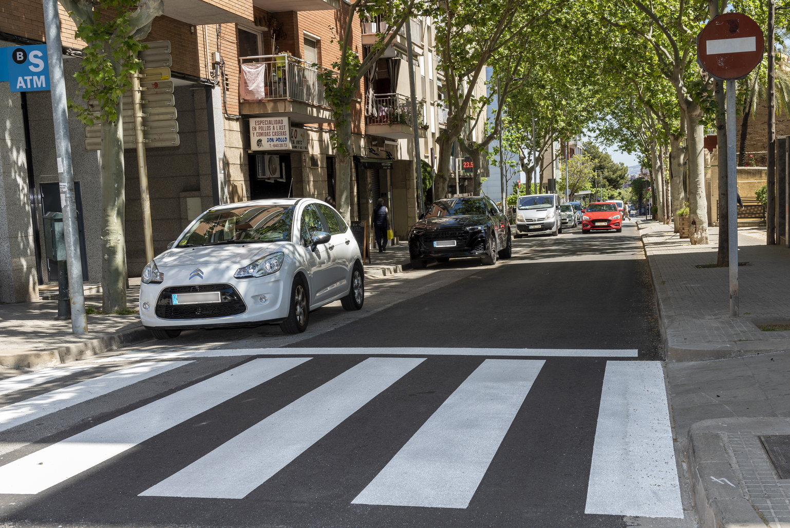Actuació provisional urgent al carrer Eusebi Güell