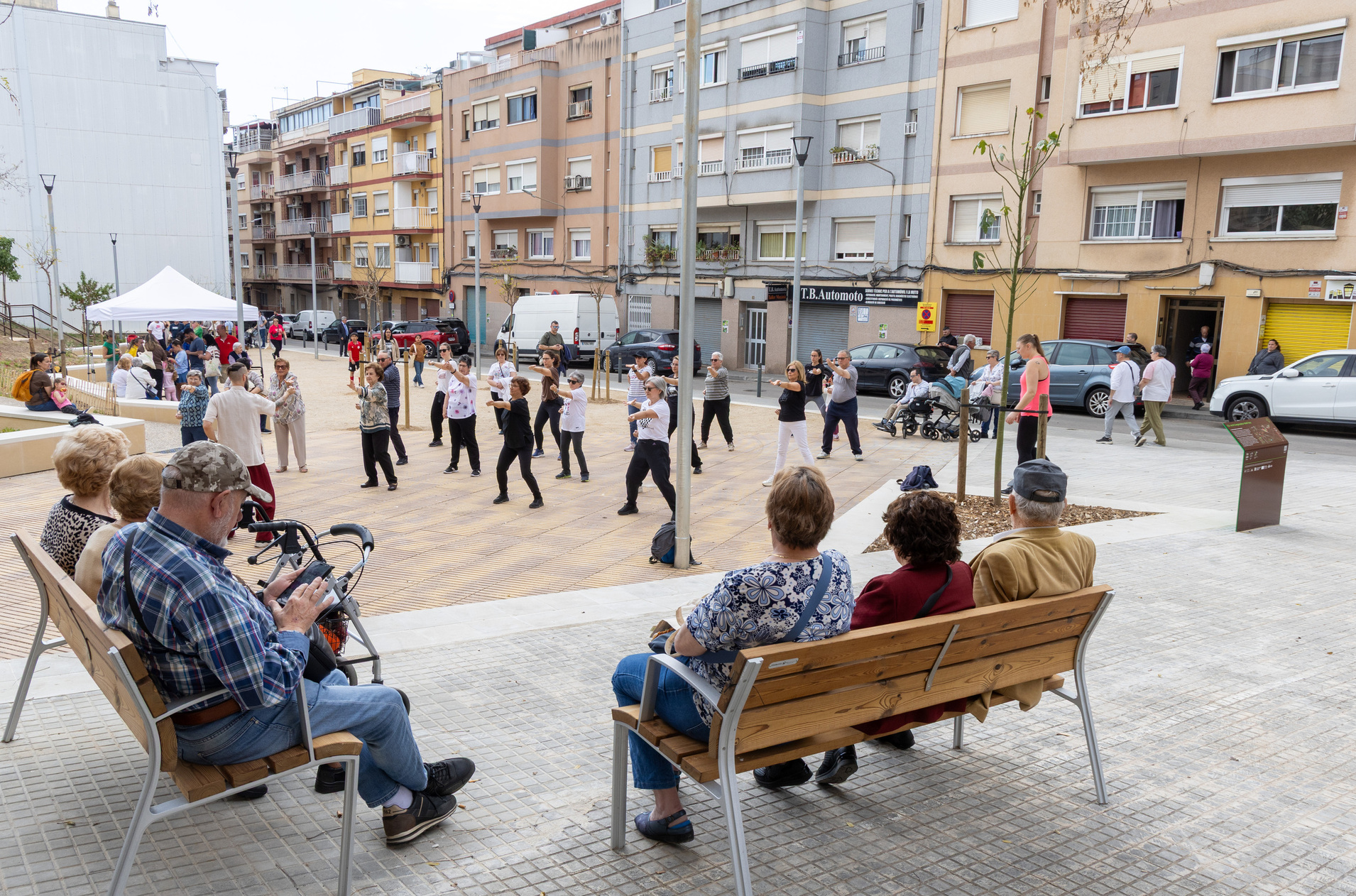 La jornada d'obertura va estar plena d'activitats i tallers