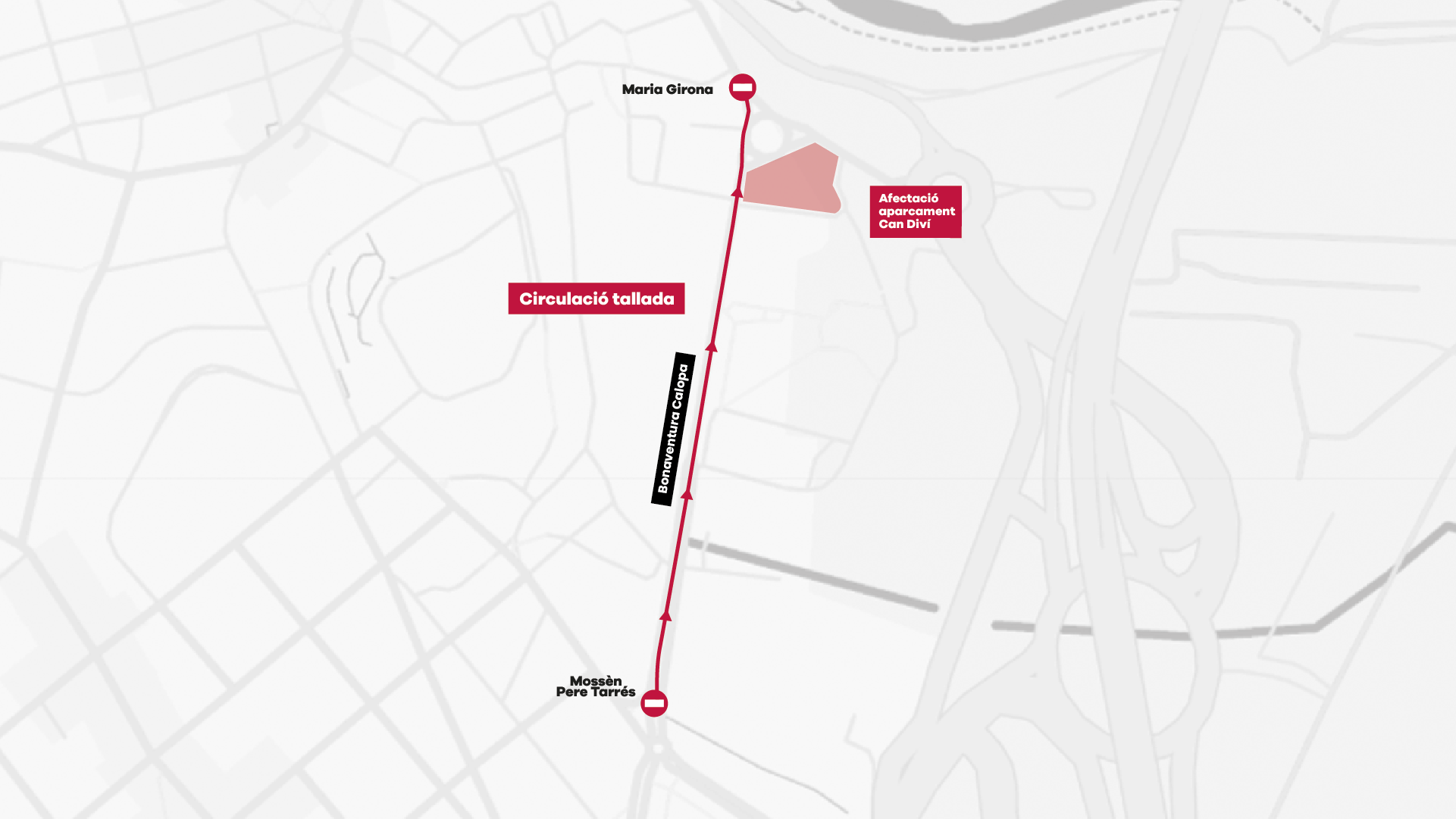 Afectacions reurbanització SBNord