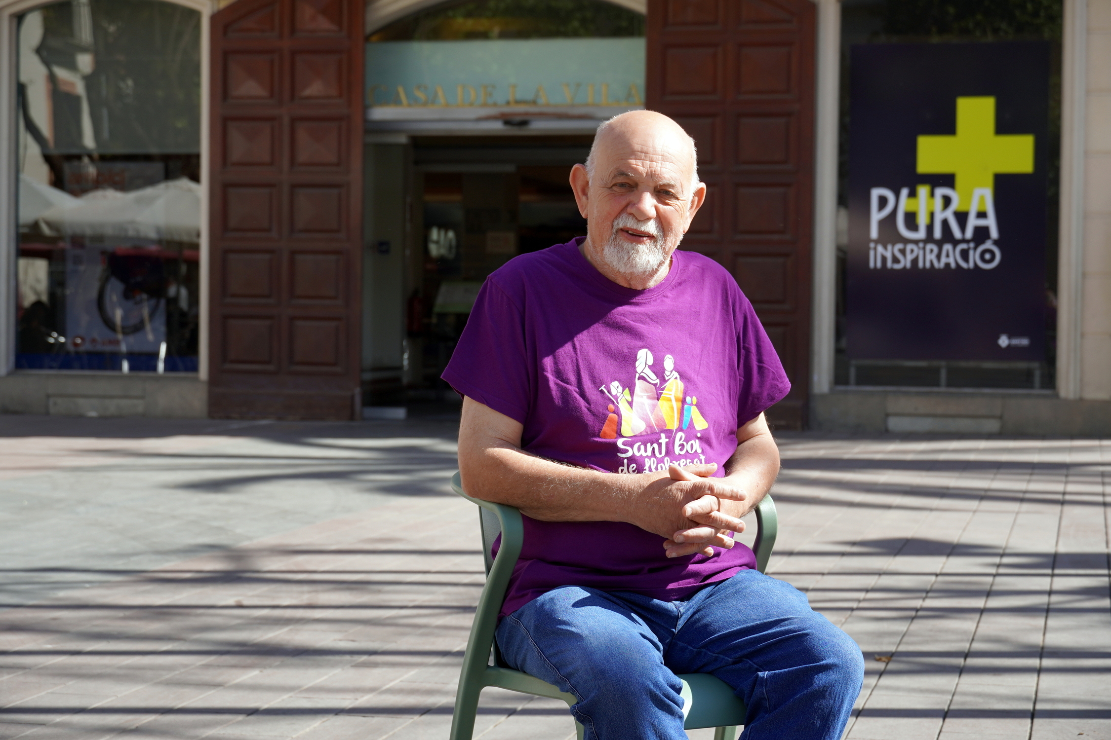 Pere Lorente va ser organitzador de 'Sant Boi, Ciutat Gegantera de Catalunya'