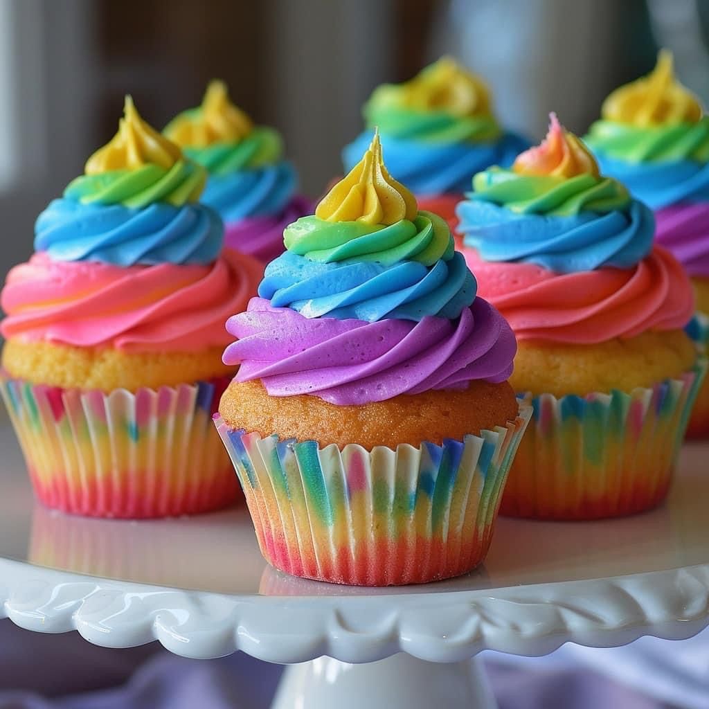 Cupcakes de colorins