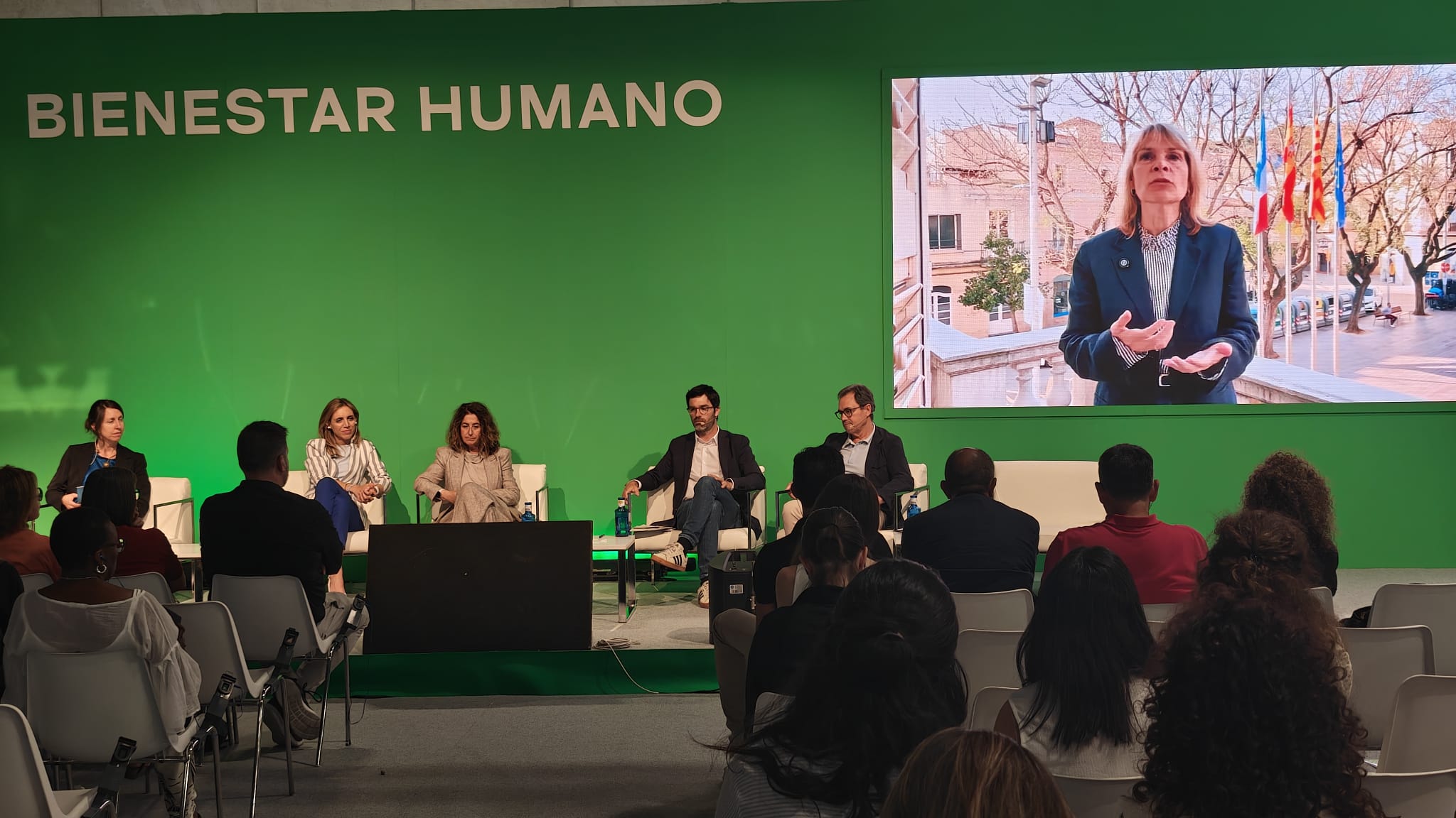 Intervenció enregistrada de l'alcaldessa de Sant Boi