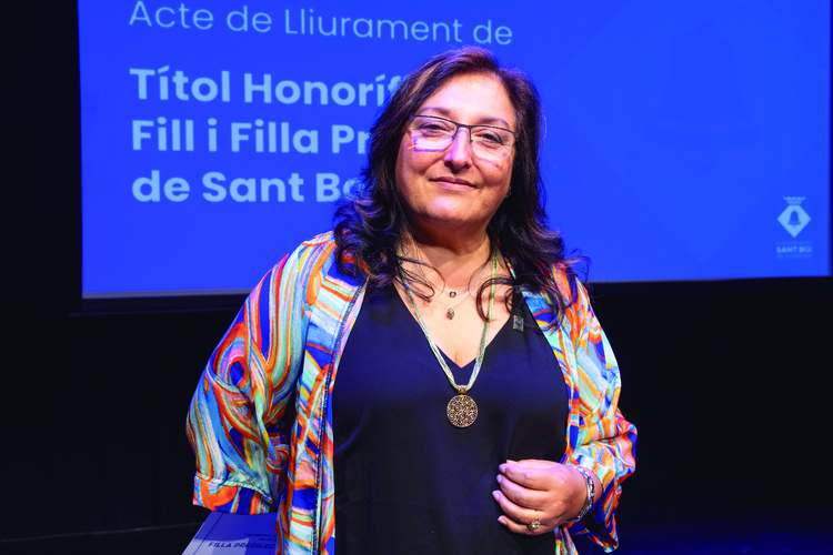 Núria Salán, Filla Predilecta de Sant Boi