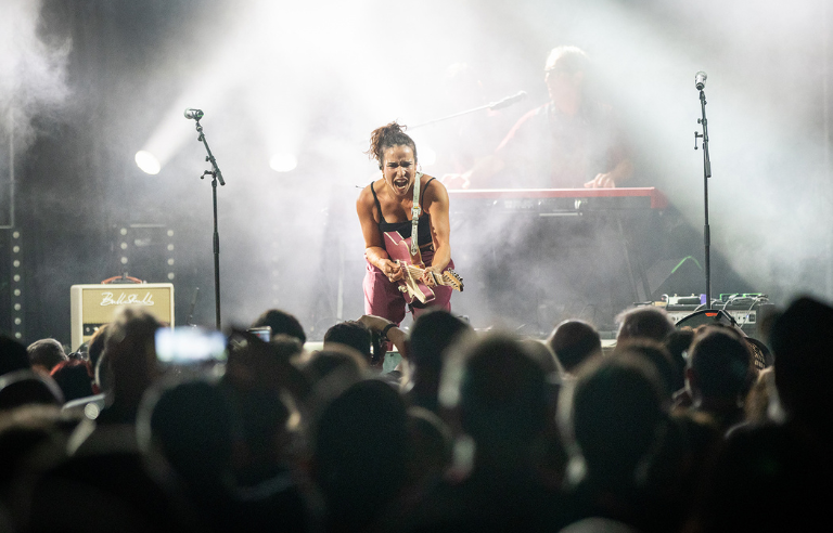 Concert plaça Ajuntament La Perra Blanco