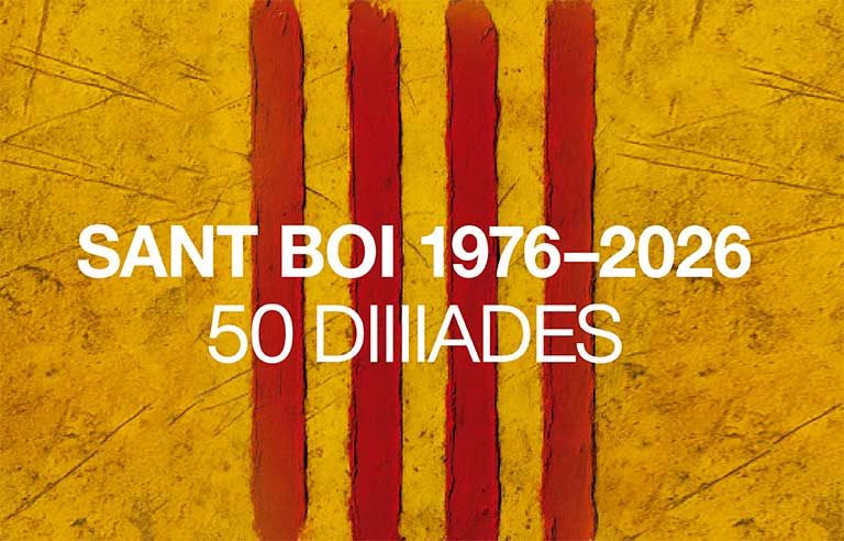 Cartell Exposició 50 anys Diada a Sant Boi