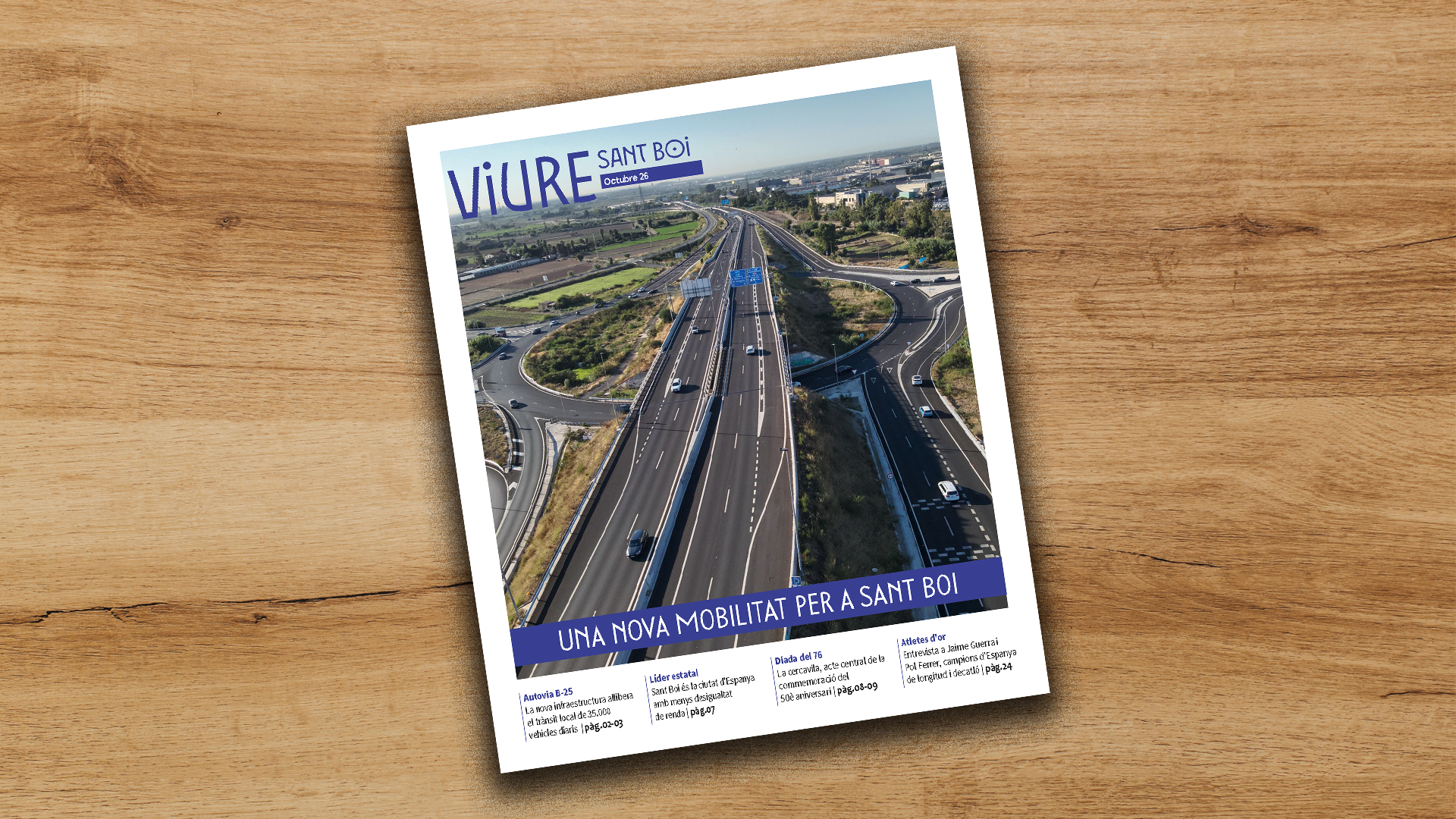 Portada de la revista del mes d'octubre