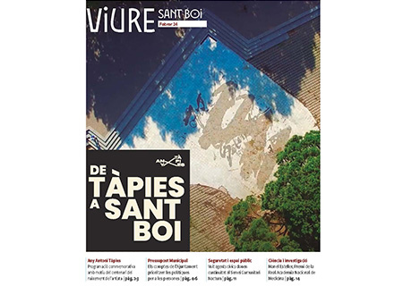 Viure Sant Boi febrer 2024 "De Tàpies a Sant Boi"