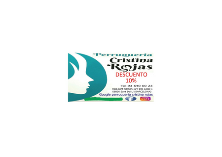 Logo Cristina Rojas Perruqueria