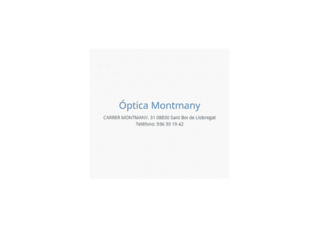 Logo Òptica Montmany