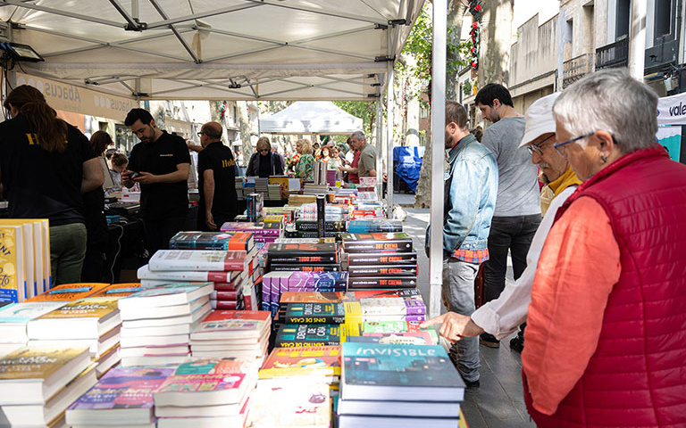 Rambla Rafael Casanova a Sant Jordi