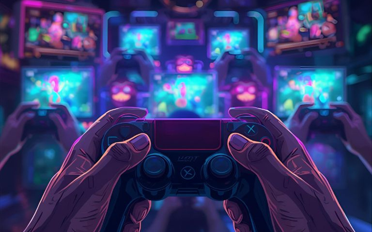 Tarda de videojocs jove