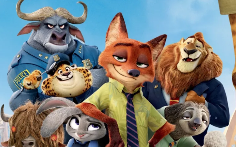 Grup d'animalons que surten a la pel·lícula