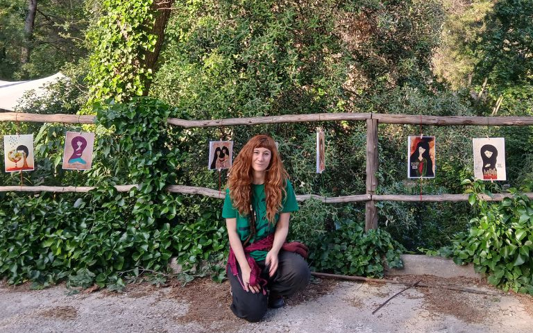 Taller Dibuixos per la No-violència i la Pau. Nadine Feghaly