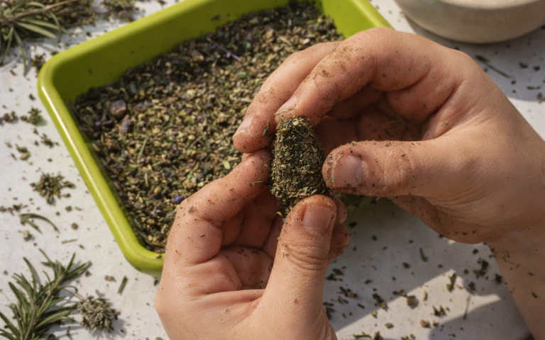 Jugatecambiental: Fem encens natural amb plantes