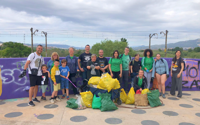 Let's clean Europe Mountain Waste Collection i ADF Sant Boi