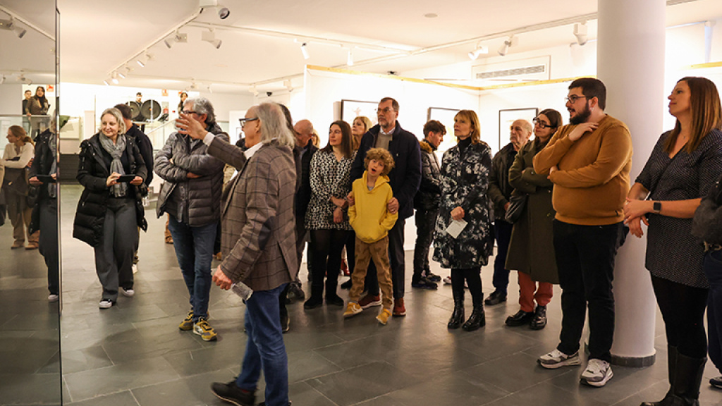 Acte d'inauguració de l'exposició