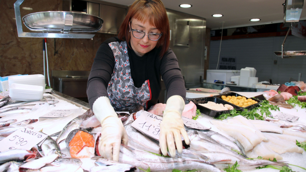 peixteria al mercat