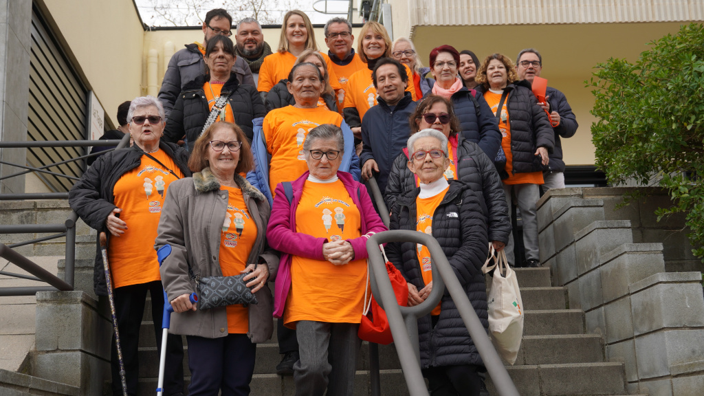 Trobada amb participants al projecte 'Camina con tu vecina'