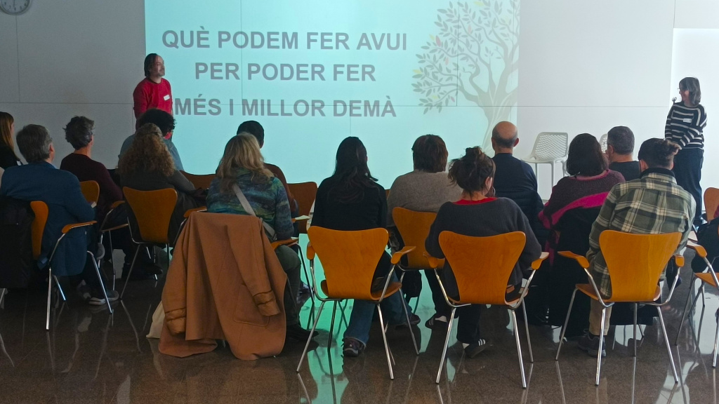 Presentació del lema de la jornada