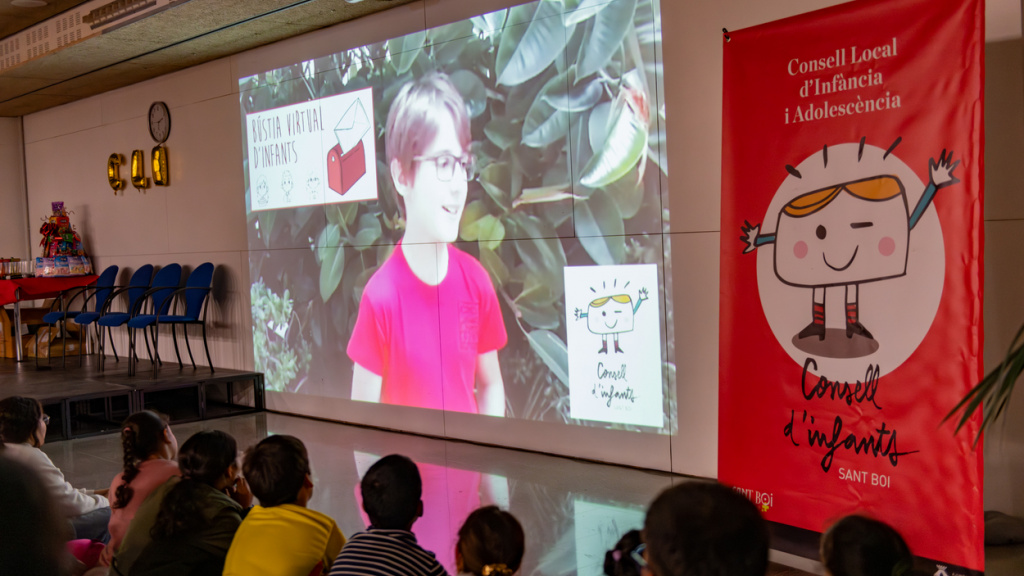 Imatge del Consell d'Infants creada pel mateix CLI