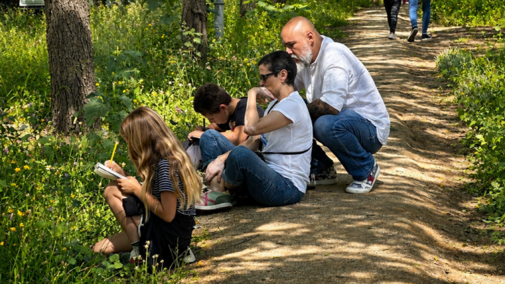 Taller de dibuix a la Setmana de la Natura