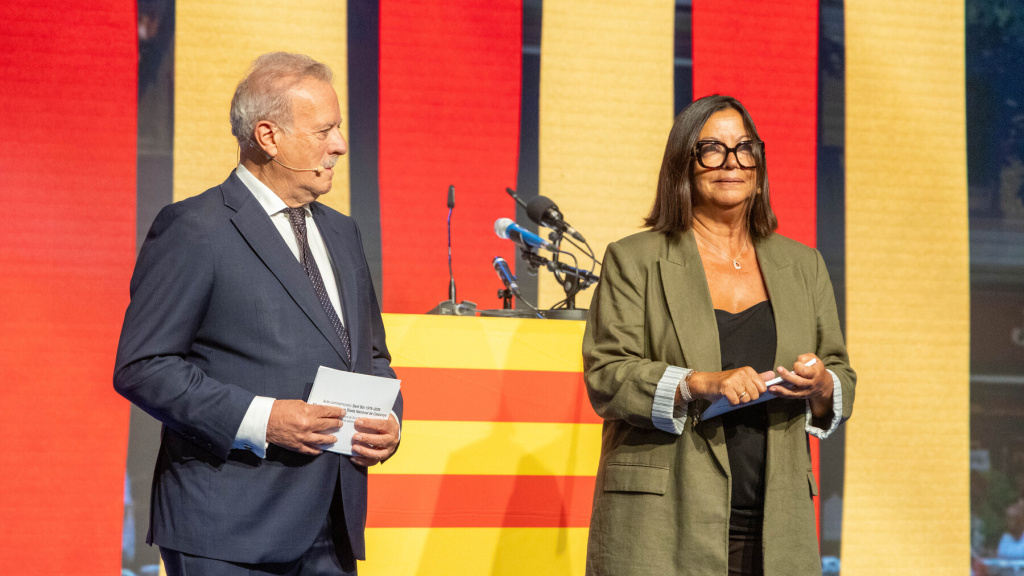 Manuel Campo Vidal i Àngels Barceló han presentat l'acte