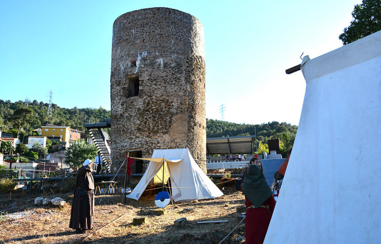 Nit medieval a la Torre de Benviure de Sant Boi 