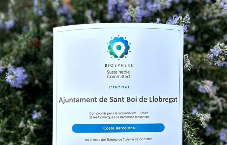 Distinció Biosphere de l'Ajuntament de Sant Boi