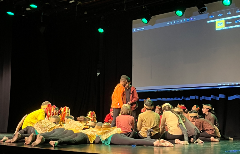 Performance artística Loco Festival