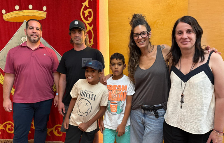 Infants sahrauis acollits a Sant Boi