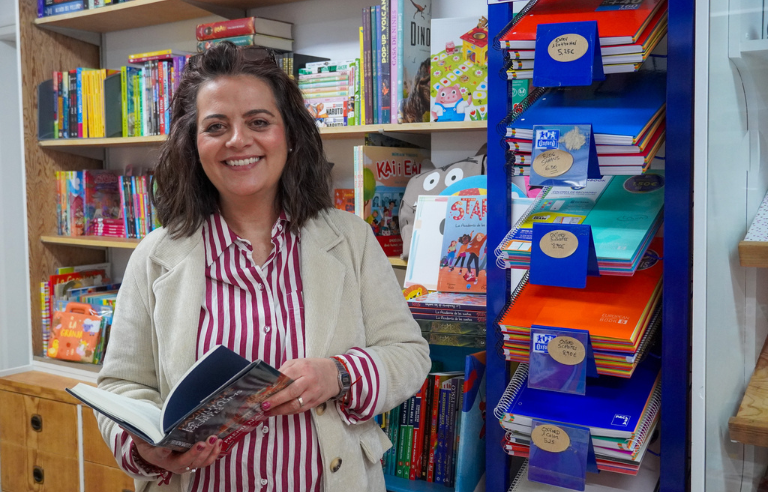 Ciara Pla propietària Llibreria Barbus