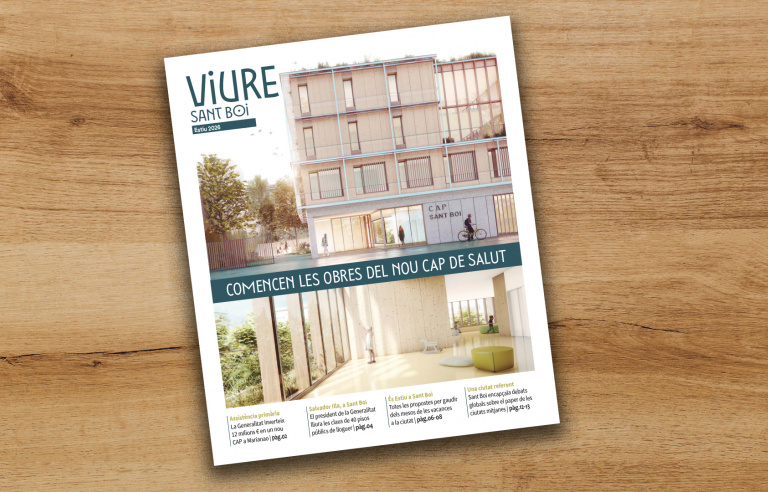 Portada del Viure Sant Boi de juliol i agost