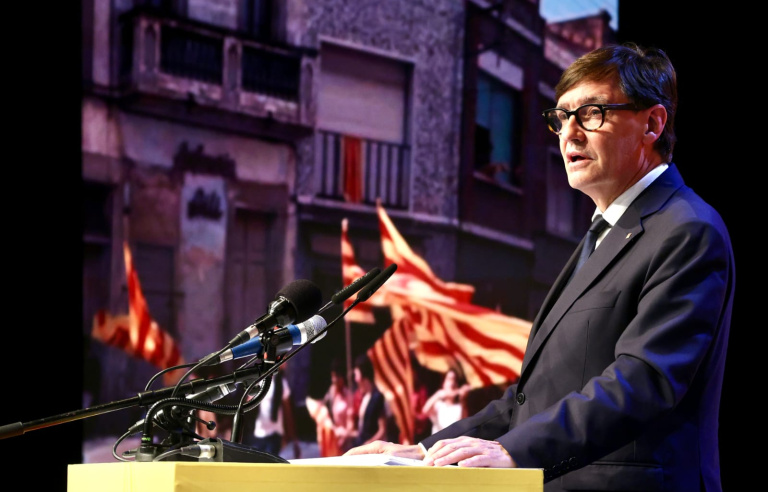 El president Illa ha encapçalat l'acte