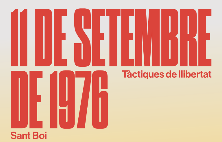 11 de setembre de 1976. Tàctiques de llibertat